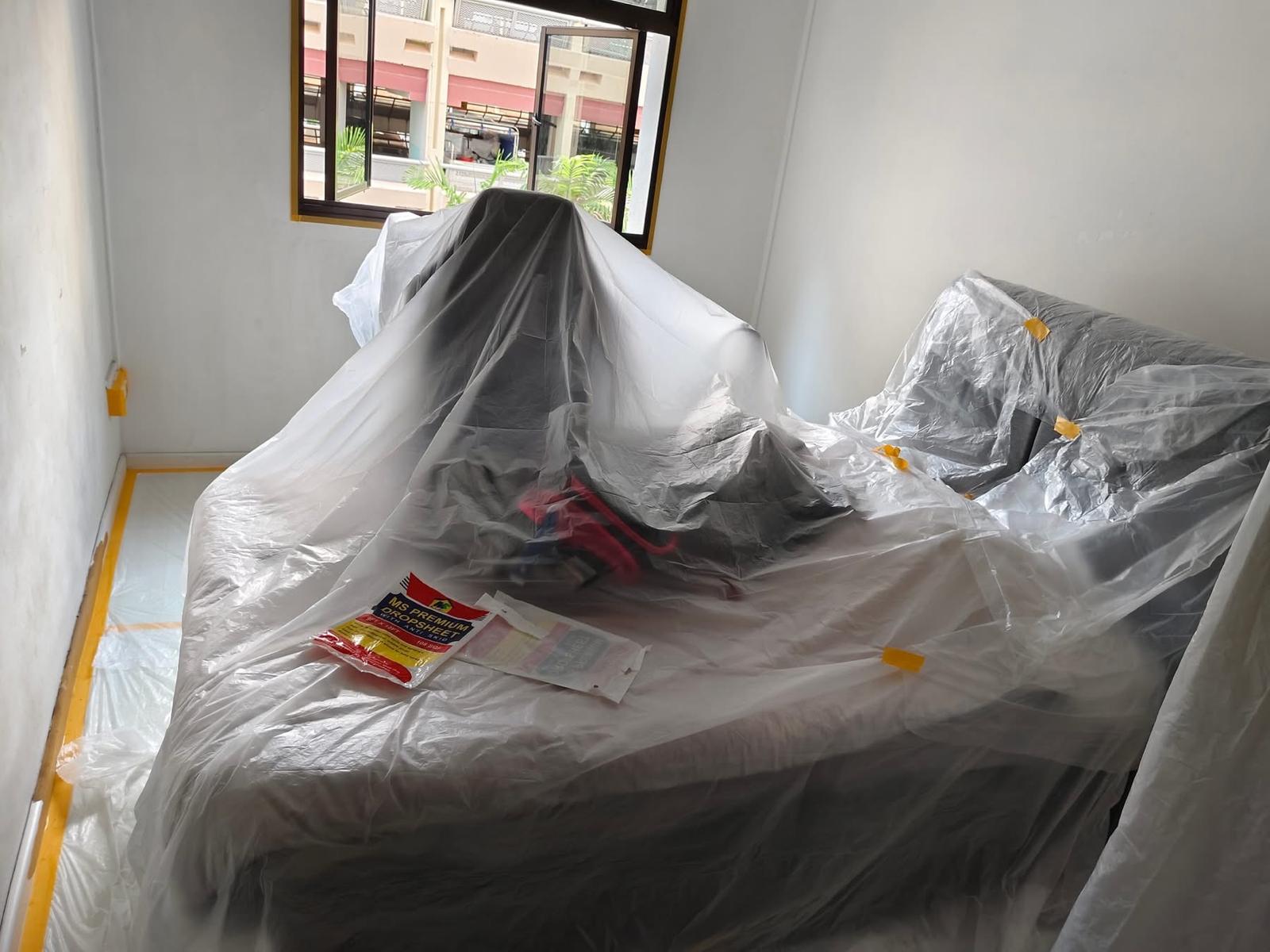Interior wall painting